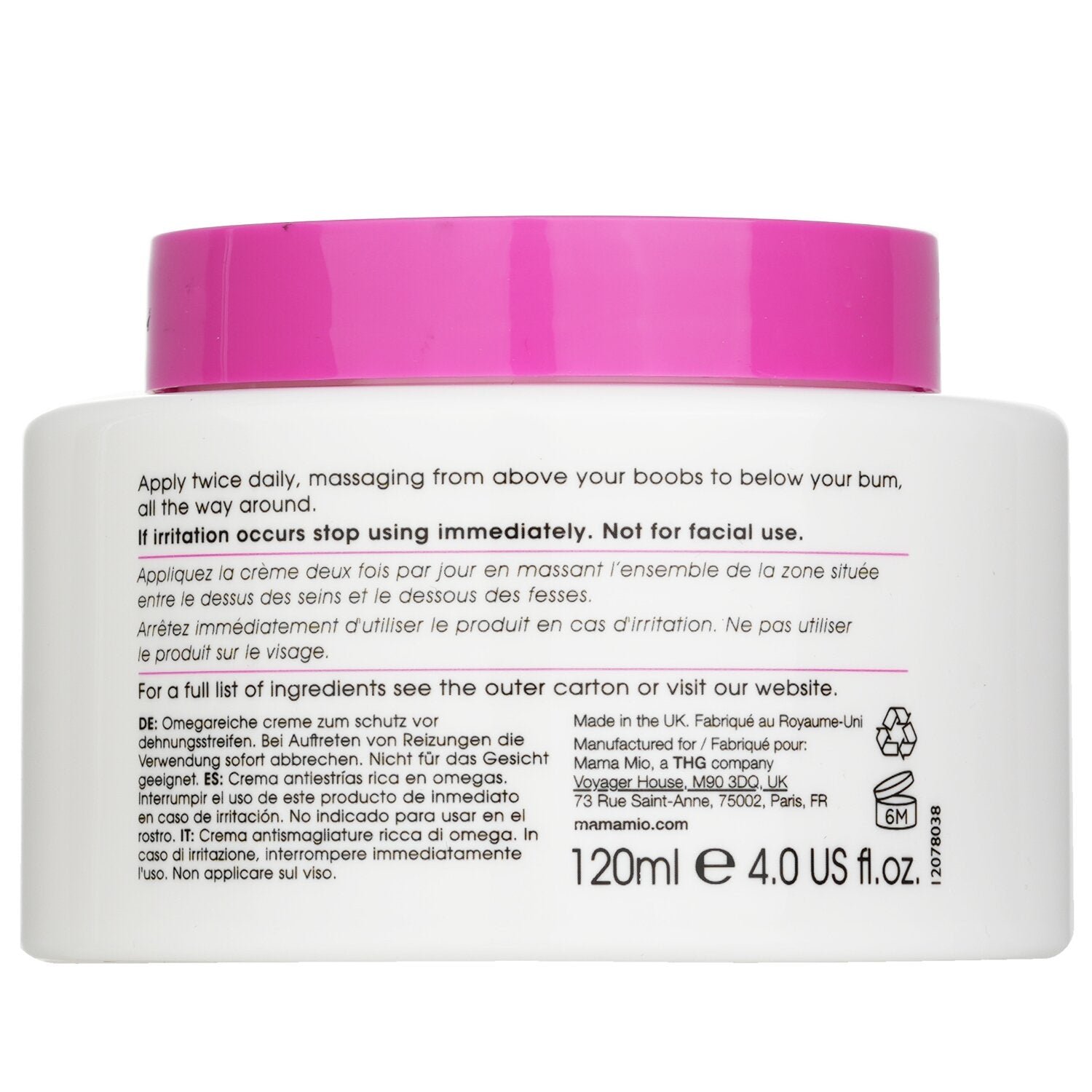 The Tummy Rub Butter - Lavender & Mint by Mama Mio - Image 3