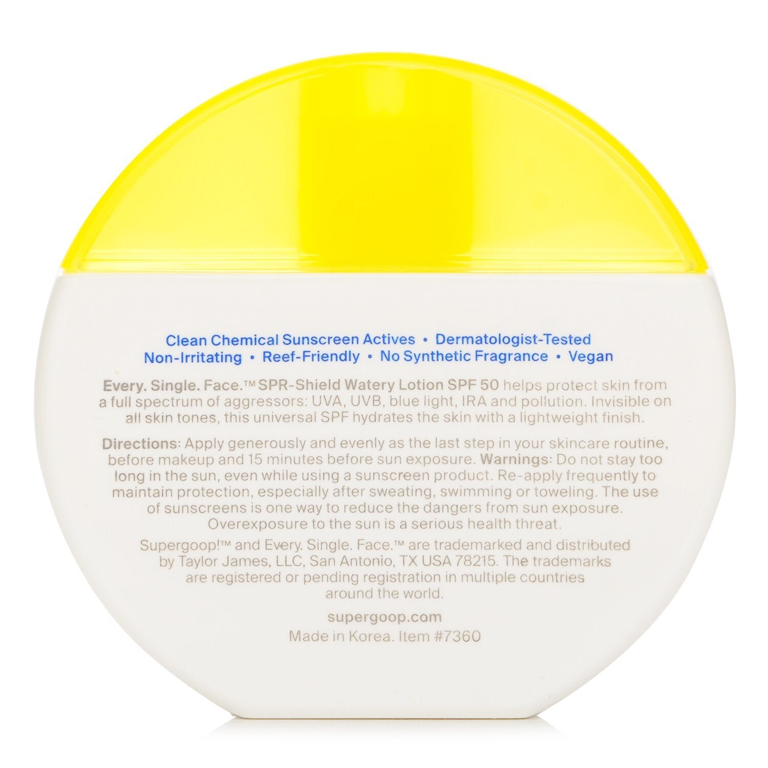 Every. Single. Face. Watery Lotion SPF 50 من Supergoop - صورة 3