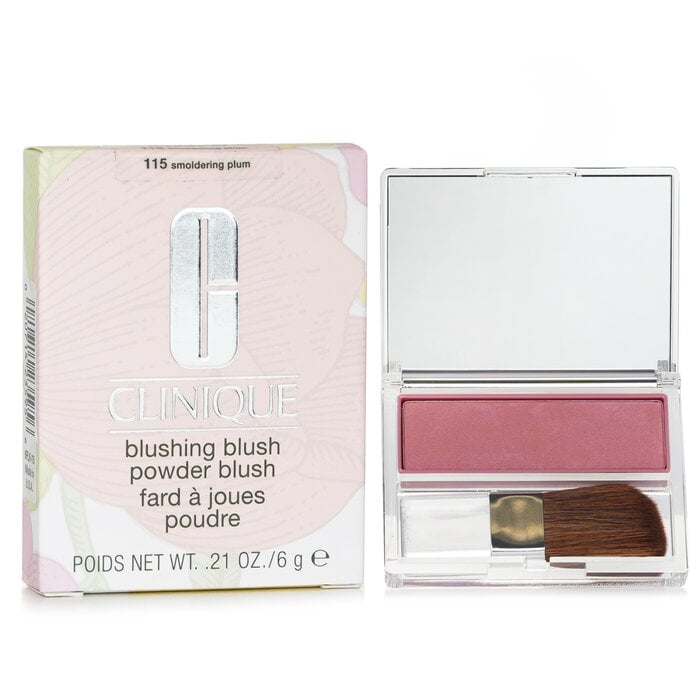 Blushing Blush بودرة أحمر خدود - # 115 خوخي مدخن 6g/0.21oz من Clinique - صورة 2