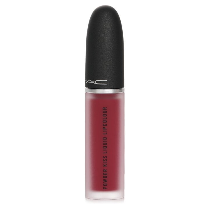 أحمر شفاه سائل Powder Kiss - # 975 Ruby Boo 5ml/0.17oz من MAC - صورة 1