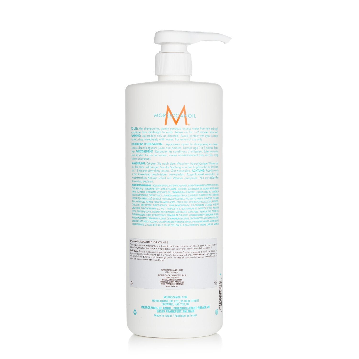 Moisture Repair Conditioner - For Weakened and Damaged Hair (Salon Product) by Moroccanoil - Image 3