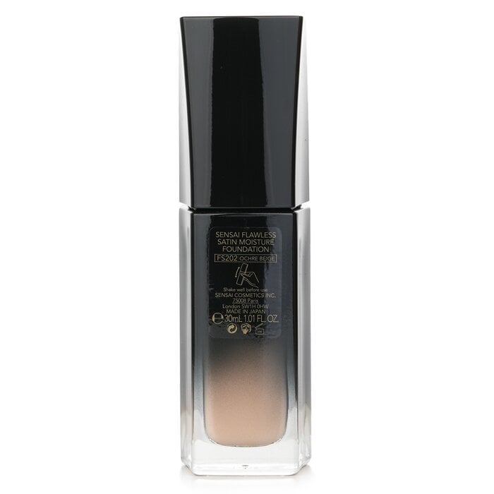 Sensai Flawless Satin Moisture Foundation SPF 25 - # FS202 Ochre Beige 30ml/1.01oz by Kanebo - Image 3