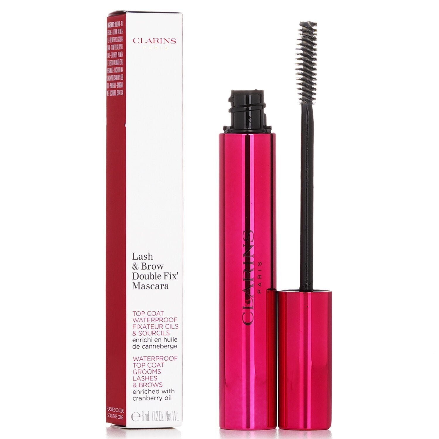 Lash & Brow Double Fix' Mascara - # Clear(Random Packaging) من Clarins - صورة 5