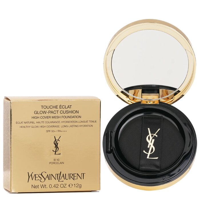 Touche Eclat Glow Pact Cushion - # B10 Porcelain 12g/0.42oz by Yves Saint Laurent - Image 2