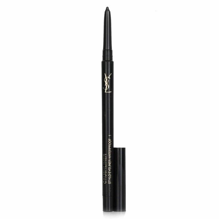 Crushliner Stylo قلم تحديد العيون مقاوم للماء - # 01 أسود كثيف 0.35g/0.01oz من Yves Saint Laurent - صورة 1