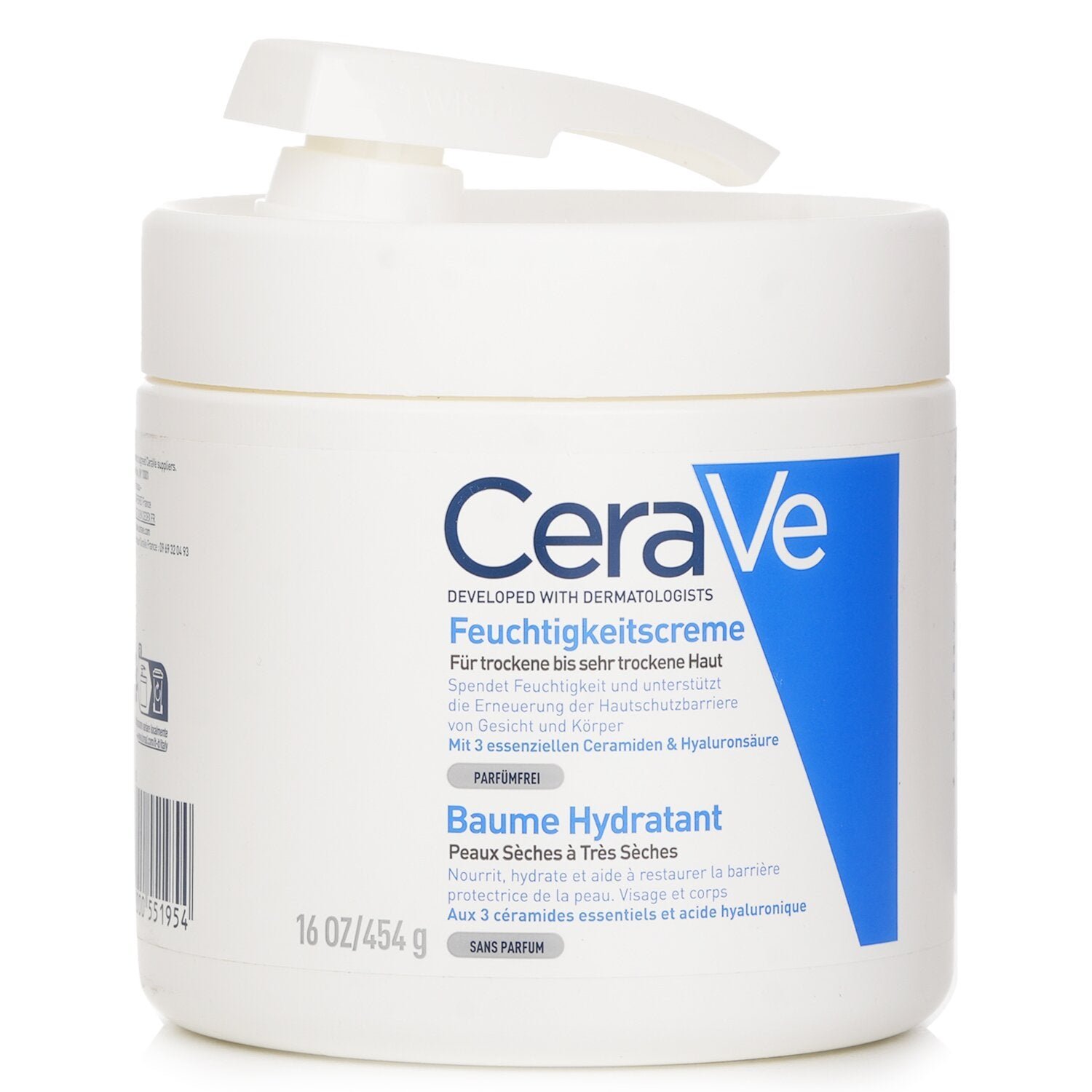 Moisturising Cream For Dry to Very Dry Skin (With Pump)(Random Packaging) by CeraVe - Image 2