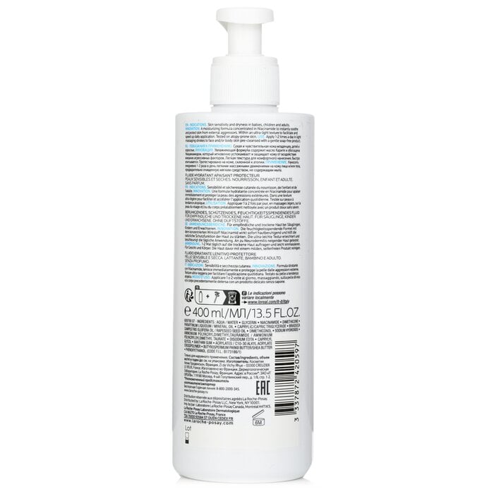 Lipikar Fluide - Soothing Protecting Fluid (Fragrance-Free) 400ml/13.5oz by La Roche Posay - Image 3