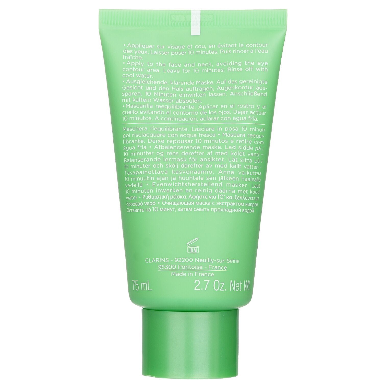 SOS Pure Rebalancing Clay Mask with Alpine Willow - Combination to Oily Skin by Clarins - Image 3