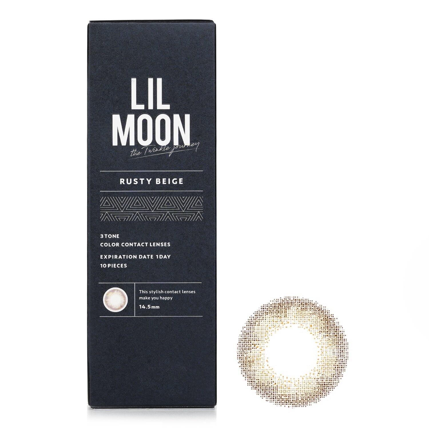 Lilmoon Rusty Beige 1 Day Color Contact Lenses - - 3.50 by Pia - Image 1