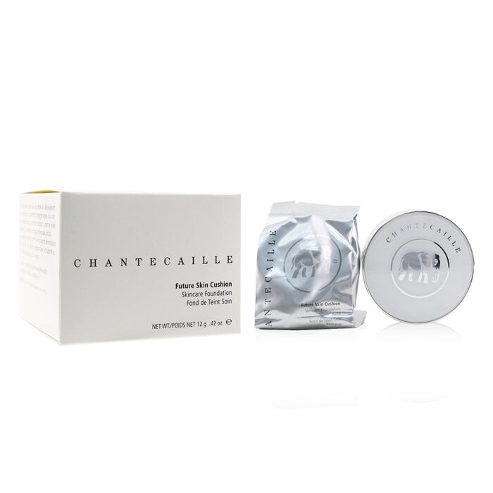 Future Skin Cushion Skincare Foundation With Extra Refill - # Alabaster (معتدل بتدرجات لونية متوازنة) 2x12g/0.42oz من Chantecaille - صورة 2