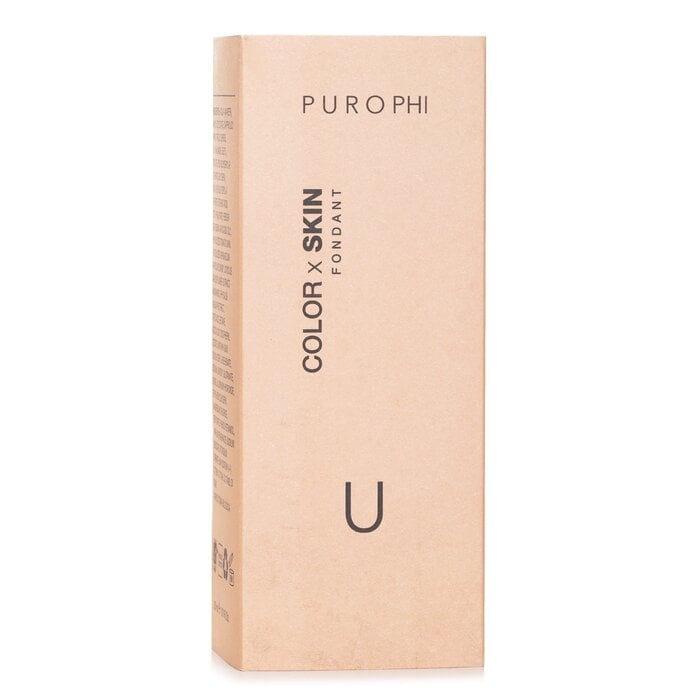 أساس Color x Skin - # O (فاتح/متوسط) 30ml/1.01oz من بوروفي - صورة 2