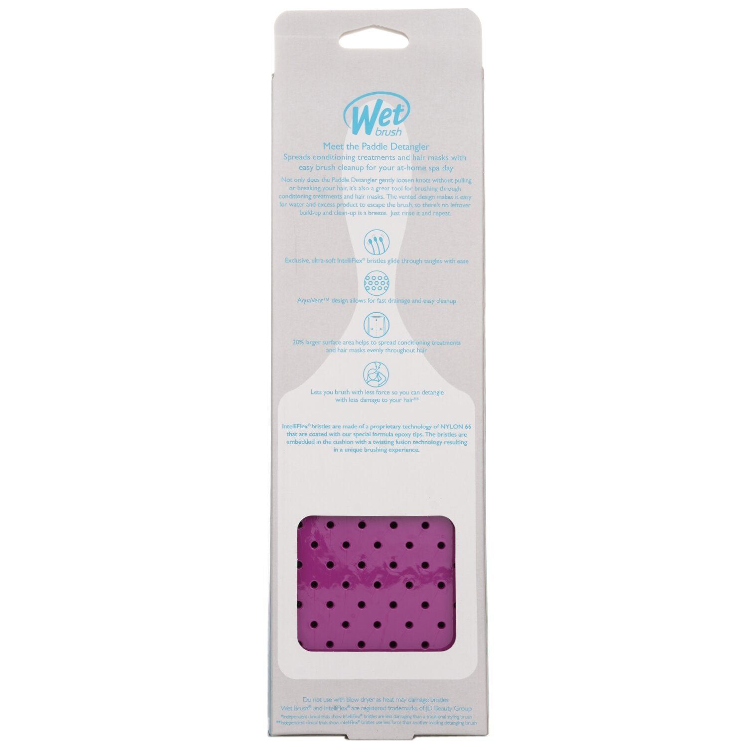 Paddle Detangler - # Purple by Wet Brush - Image 3
