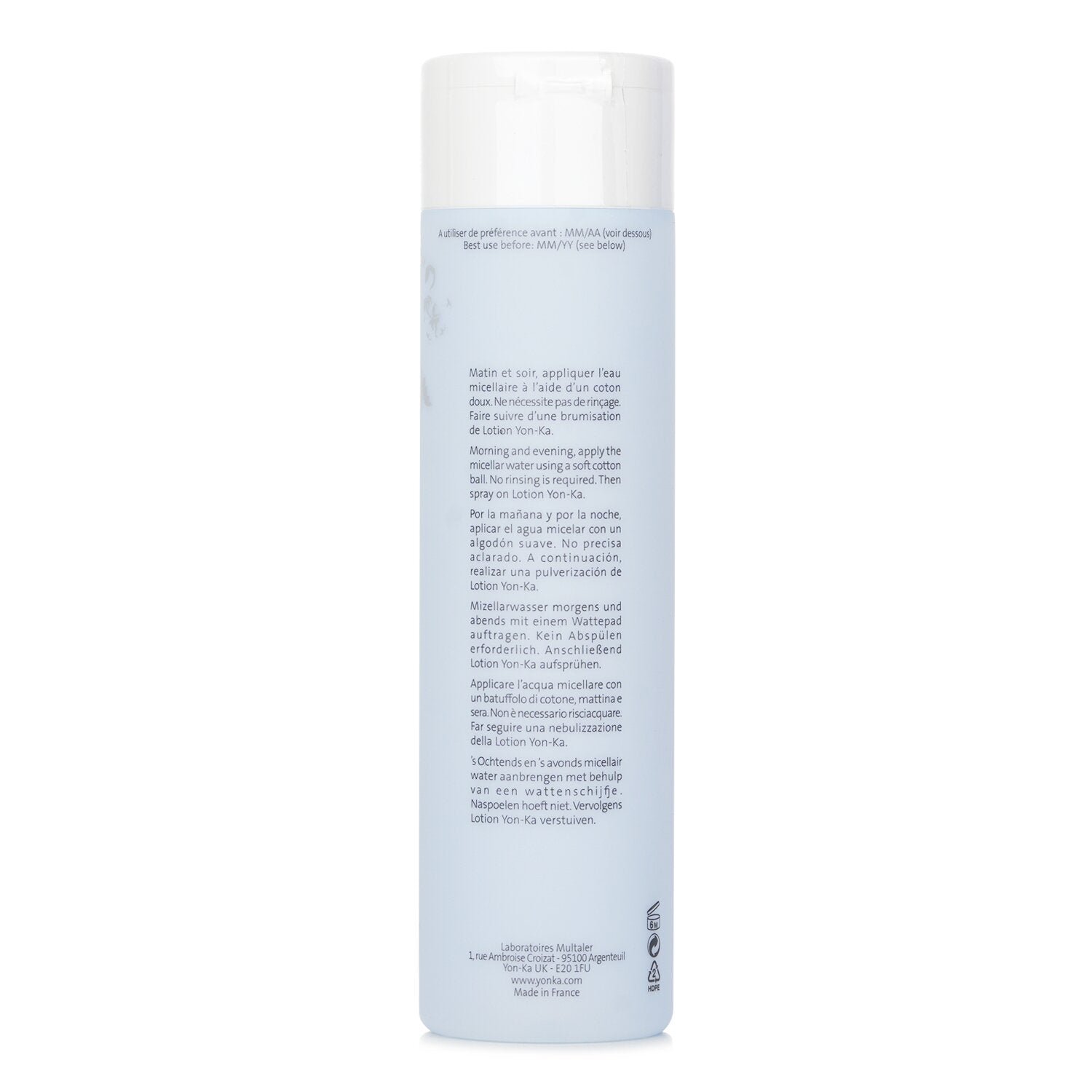 Essentials Micellar Cleansing Water With Sea Lavender - Face, Eyes & Lips by Yonka - Image 3