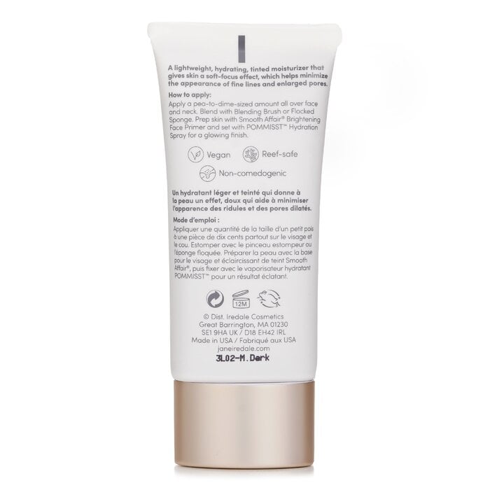 Dream Tint مرطب خفيف اللون (SPF15) - غامق متوسط 50ml/1.7oz من Jane Iredale - صورة 3
