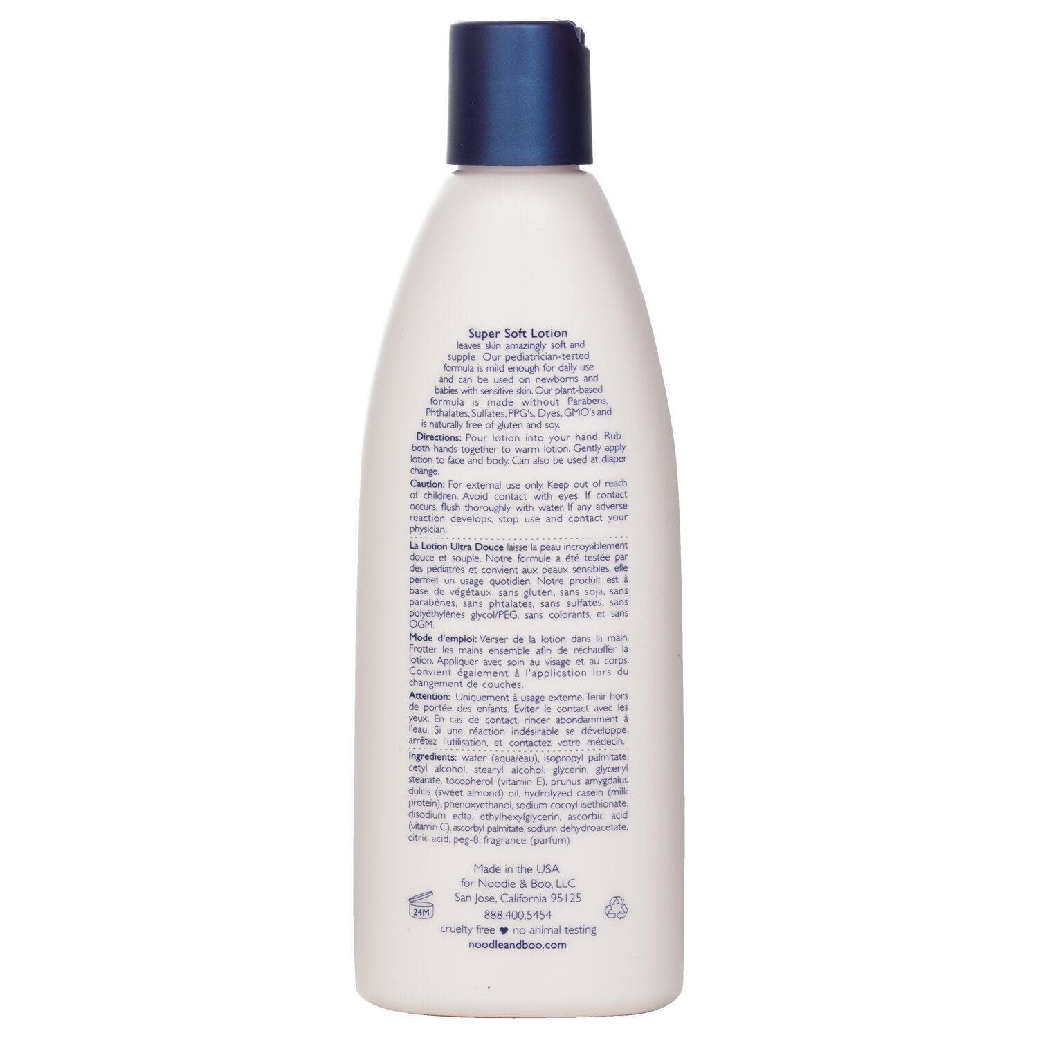 Super Soft Lotion - For Face & Body - Newborns & Babies With Sensiteive Skin by Noodle & Boo - Image 3