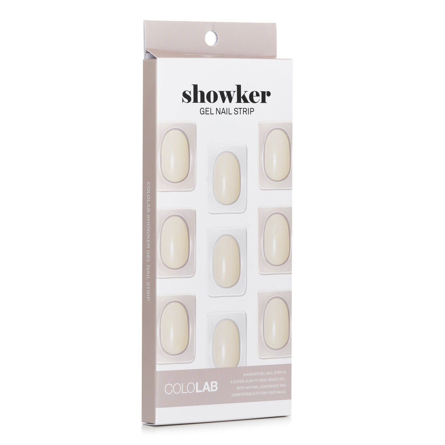 Showker Gel Nail Strip # CSF211 Sweet Vanilla by Cololab - Image 2