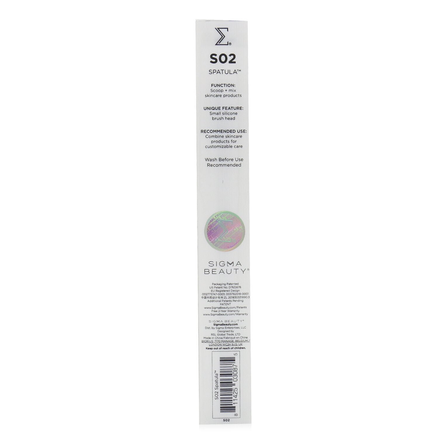 S02 Spatula Brush by Sigma Beauty - Image 3