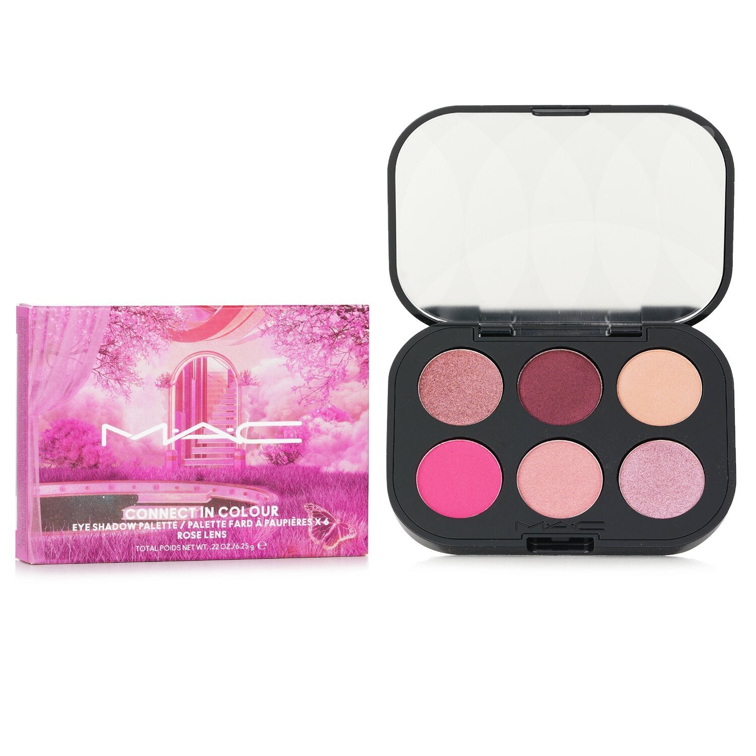 Connect In Colour Eye Shadow (6x Eyeshadow) Palette - # Rose Lens by MAC - Image 2