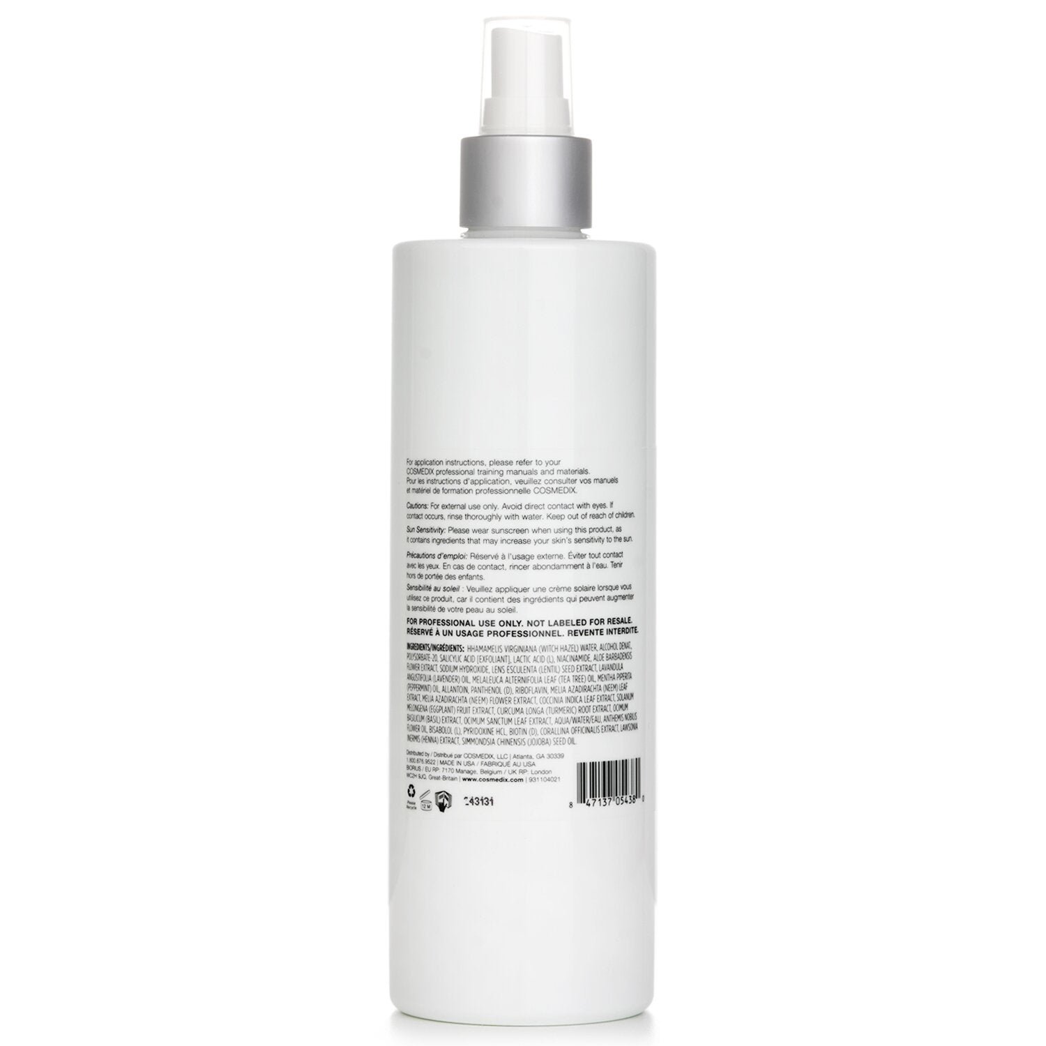 Purity Balance Exfoliating Prep Toner - Salon Size by CosMedix - Image 3
