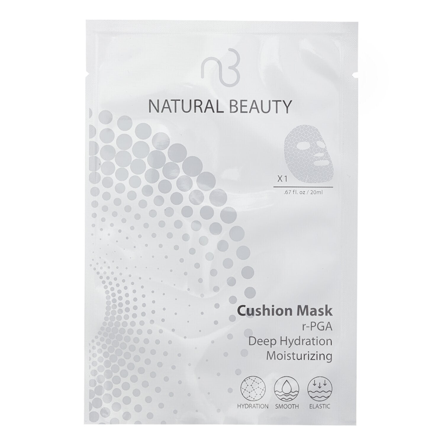 r-PGA Deep Hydration Moisturizing Cushion Mask (Exp Date: 01/2026) من Natural Beauty - صورة 1