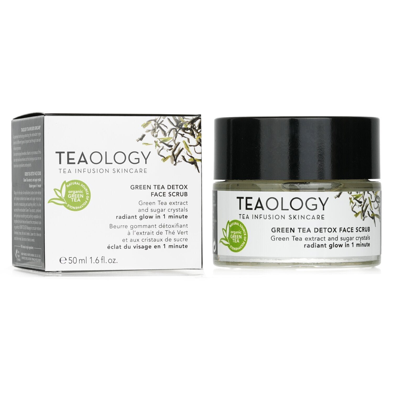 Green Tea Detox Face Scrub by Teaology - Image 2
