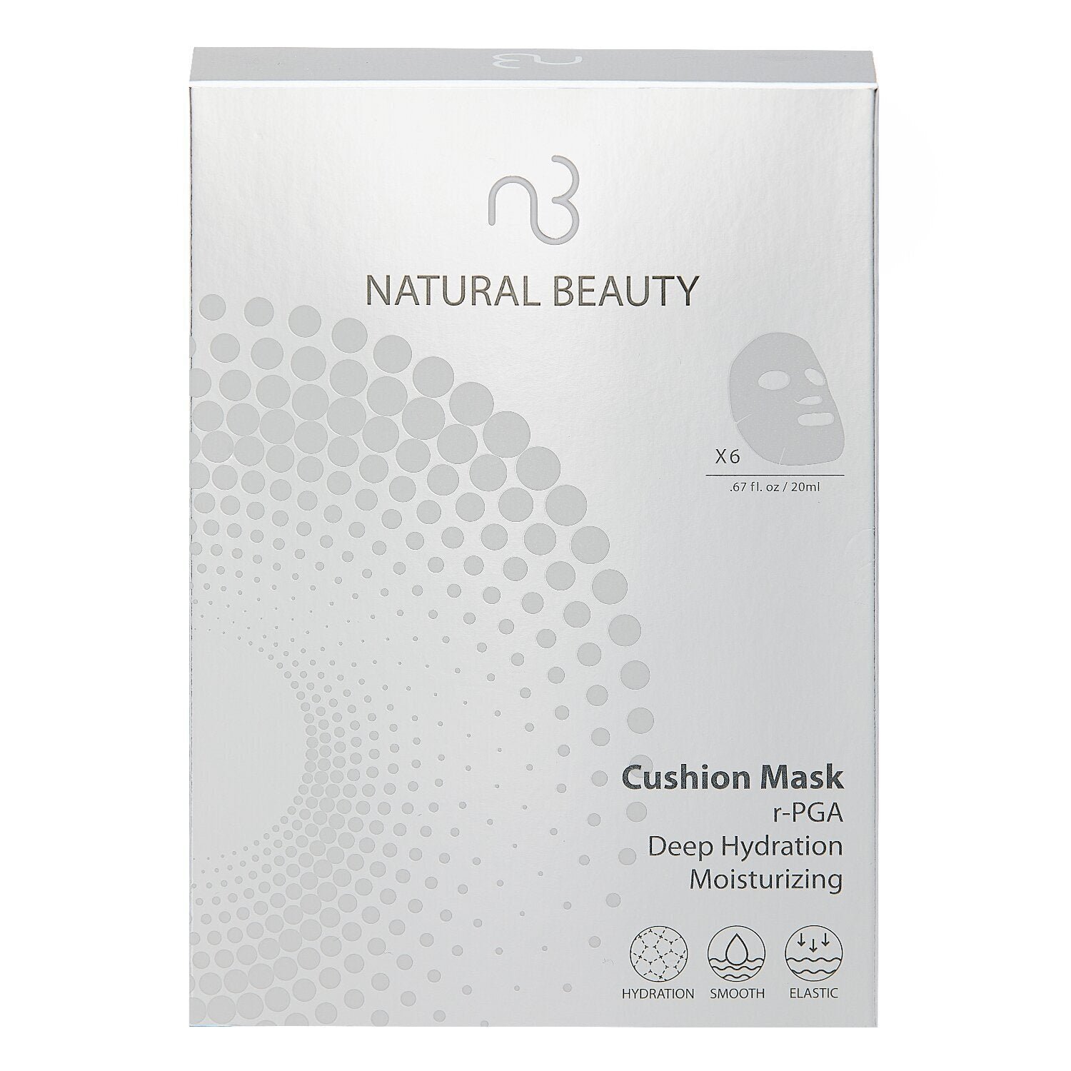r-PGA Deep Hydration Moisturizing Cushion Mask (Exp Date: 01/2026) من Natural Beauty - صورة 3