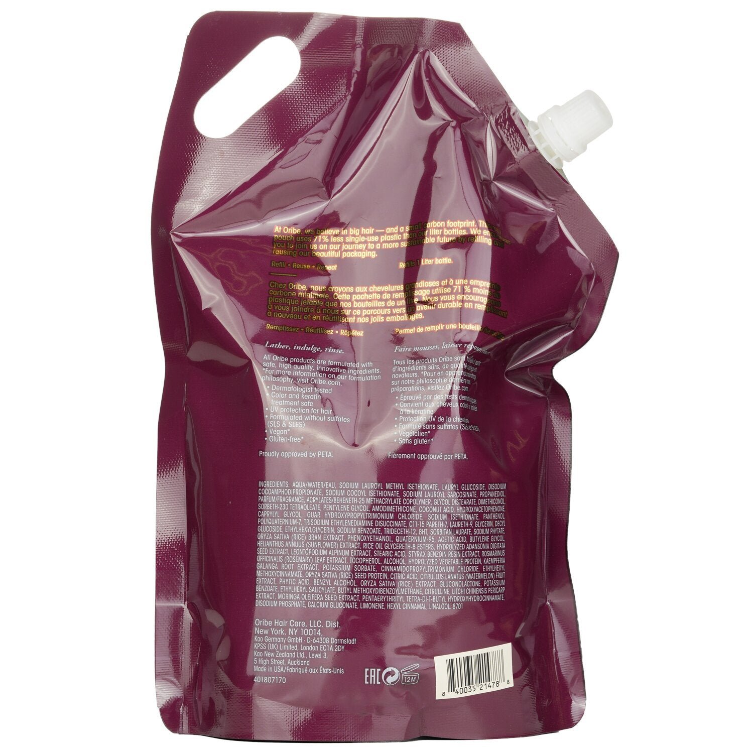Shampoo For Beautiful Color (Liter Refill) by Oribe - Image 3