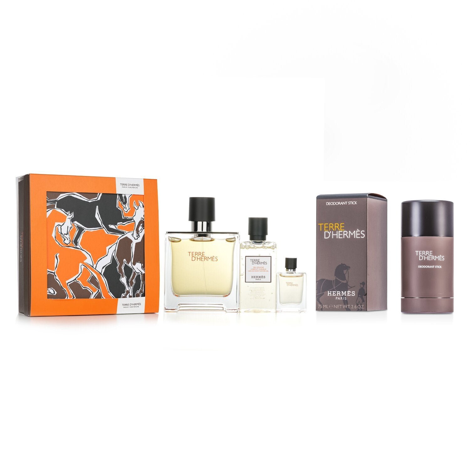 Hermes Terre D'Hermes Pure Set + Terre D'Hermes Deodorant Stick by Hermes - Image 2