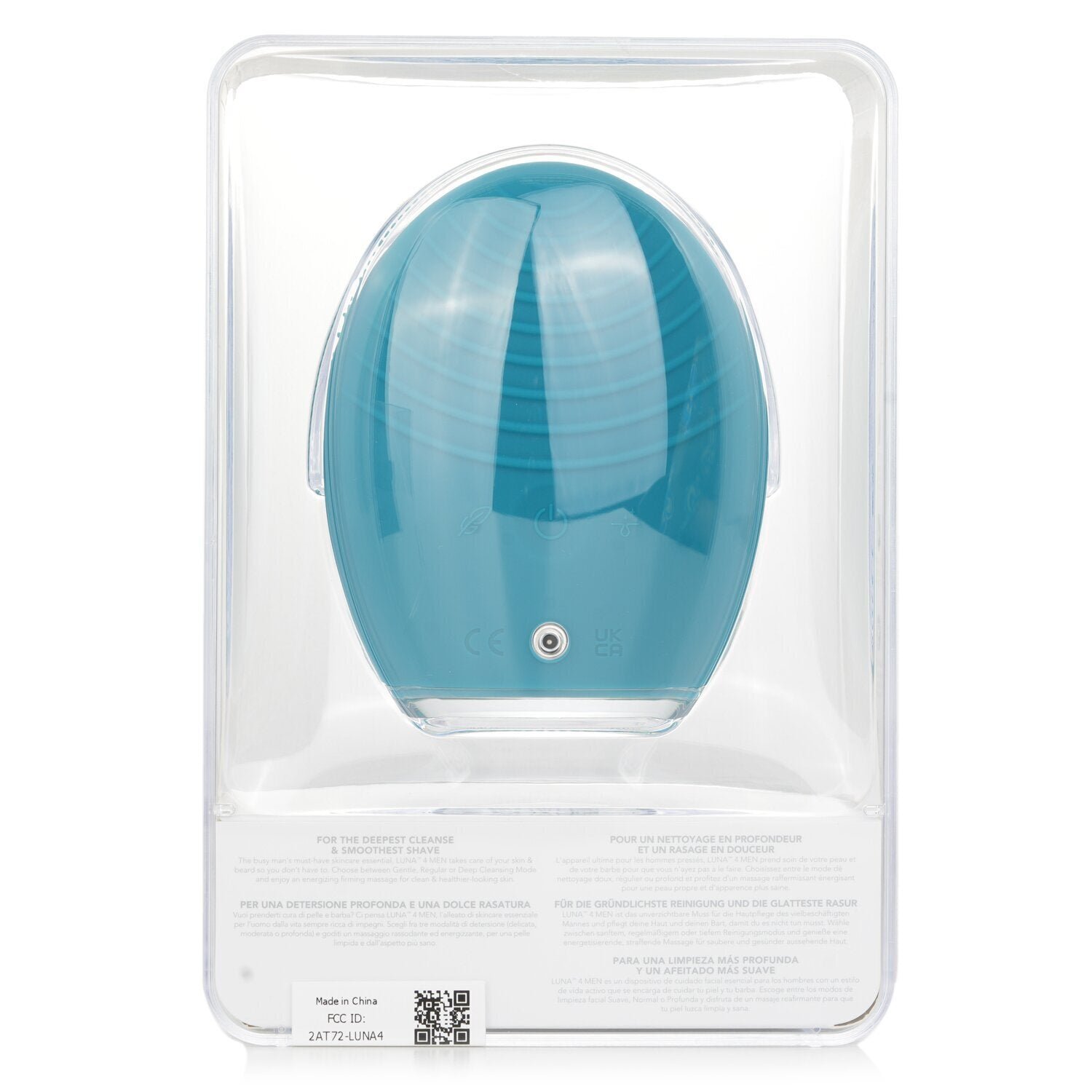 Luna 4 Men 2-in-1 Smart Facial Cleansing & Firming Device by FOREO - Image 3