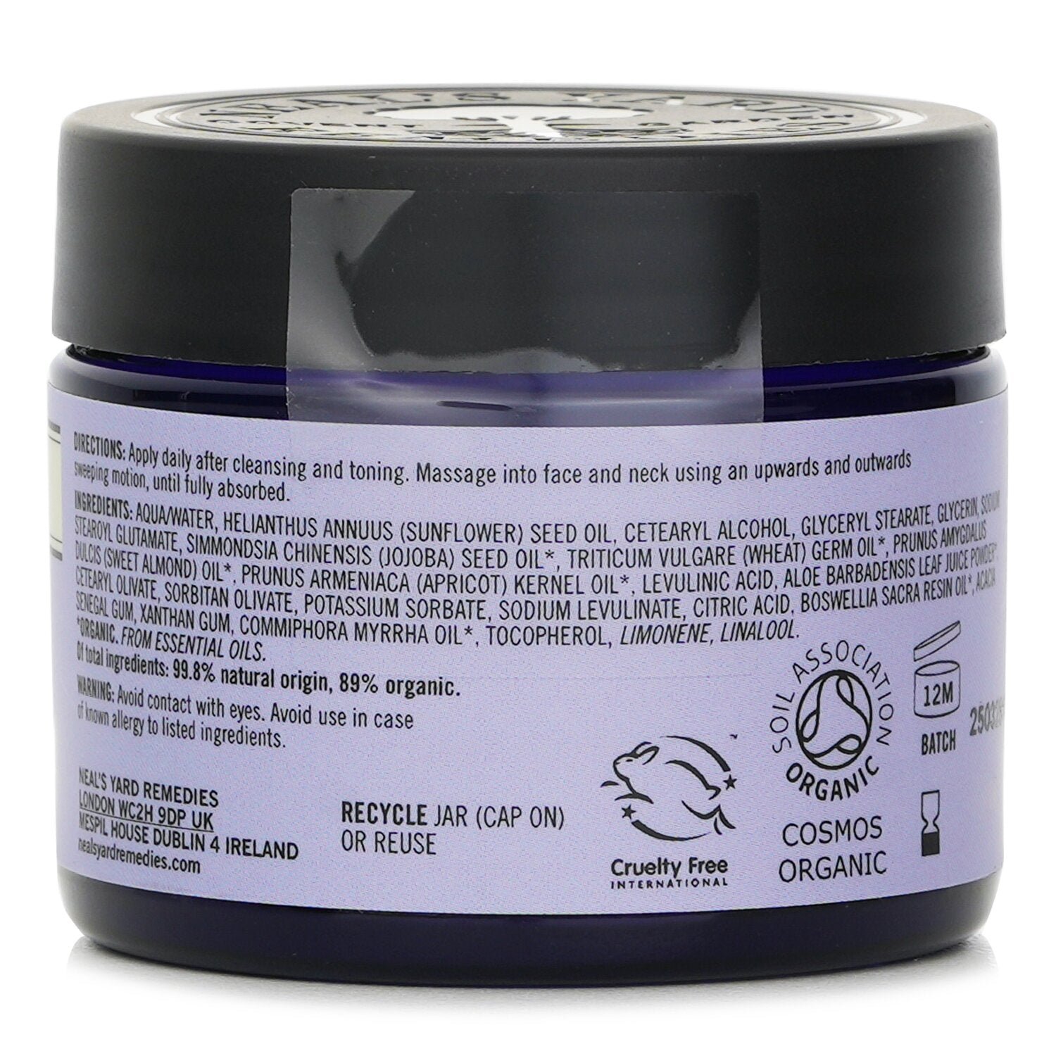 Rejuvenating Frankincense Nourishing Cream (Dry Skin) من Neal's Yard Remedies - صورة 3