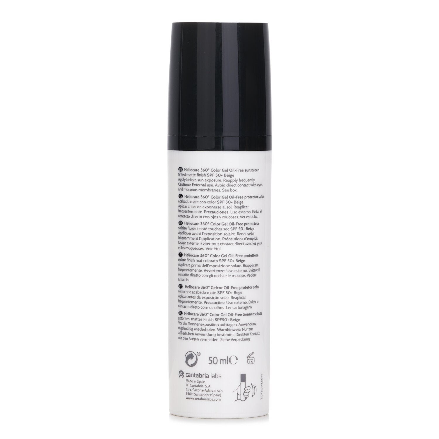 Heliocare 360 Gel Of SPF 50 - # Beige by Heliocare by Cantabria Labs - Image 3