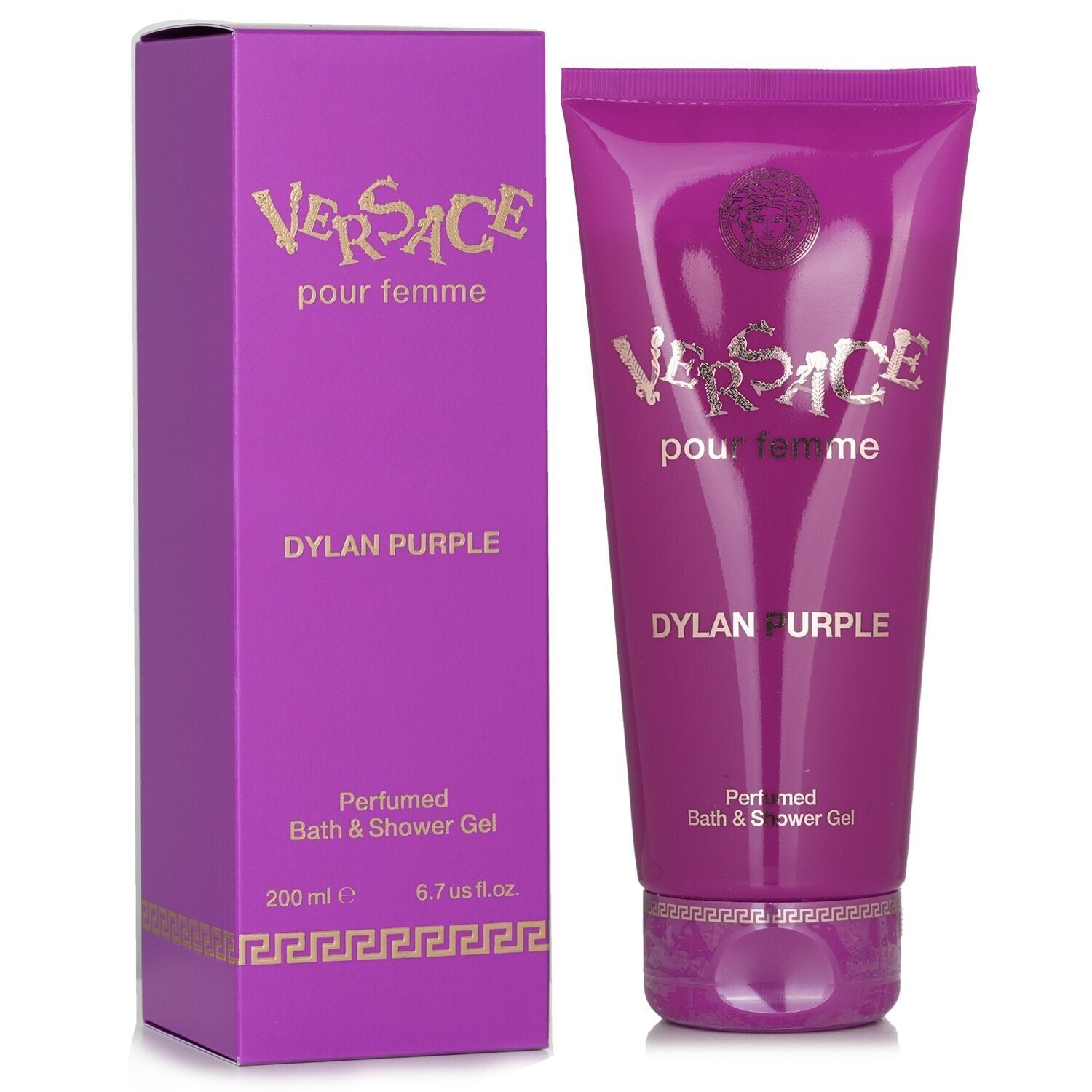Dylan Purple Perfumed Bath & Shower Gel by Versace - Image 2