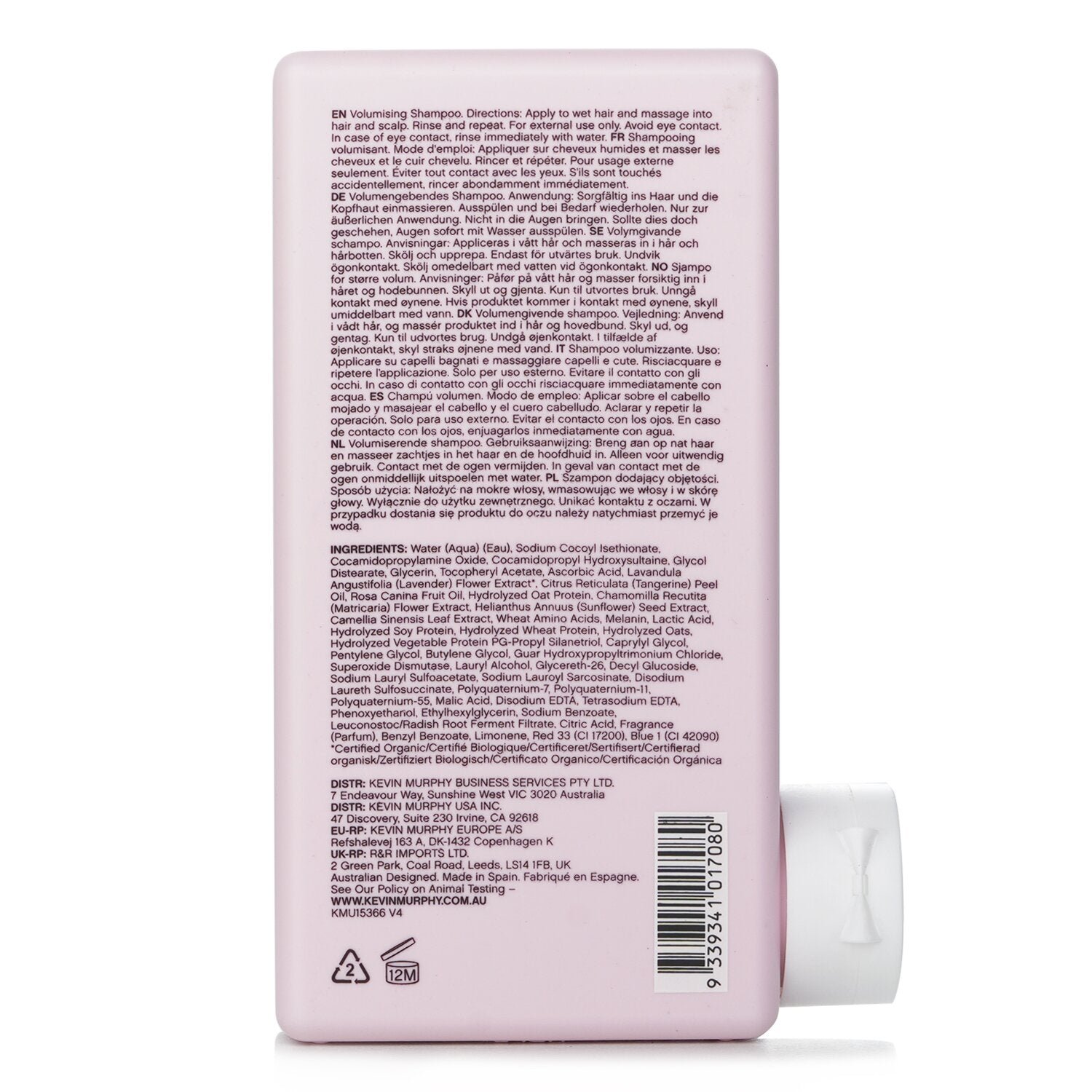 Angel.Wash Shampoo (For Fine Hair Colour-Safe Shampoo) من Kevin.Murphy - صورة 3