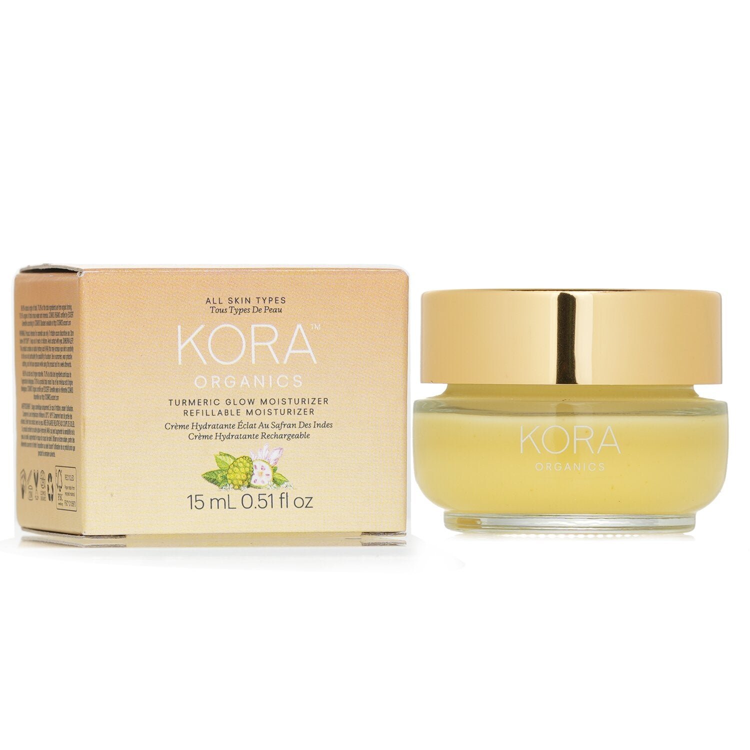 مرطب توهج الكركم (مصغر) من Kora Organics - صورة 2