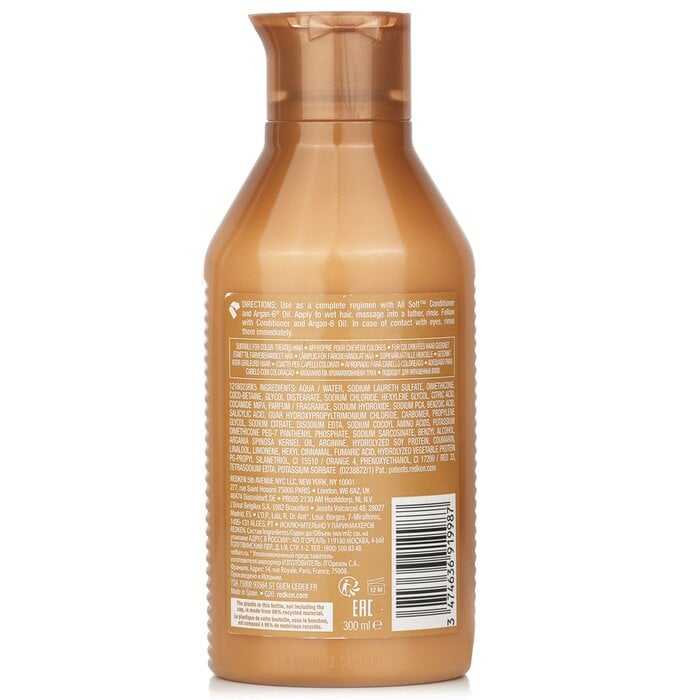 All Soft Shampoo (For Dry Brittle Hair) 300ml/10.01oz by Redken - Image 3