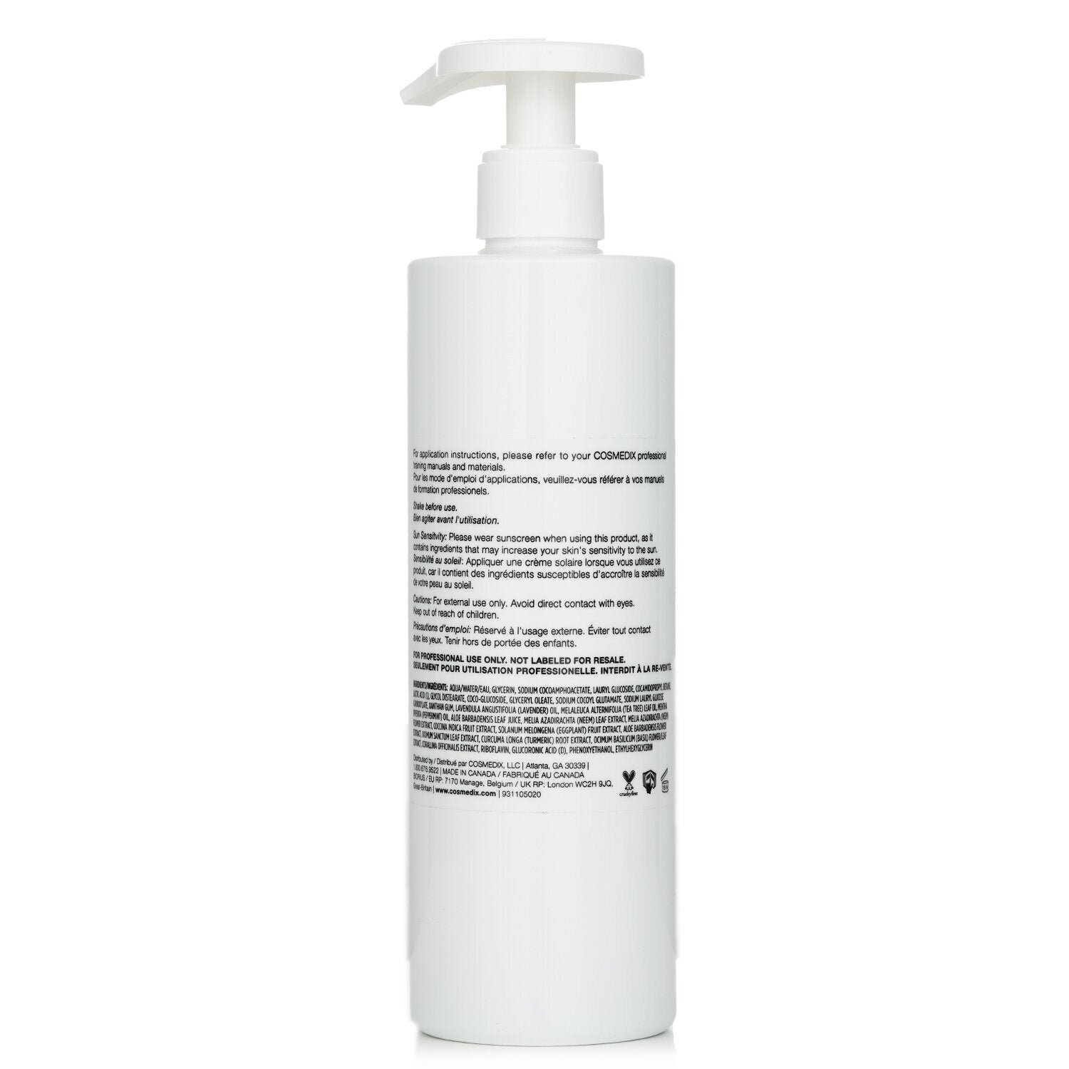 Purity Clean Exfoliating Cleanser - Salon Size by CosMedix - Image 3