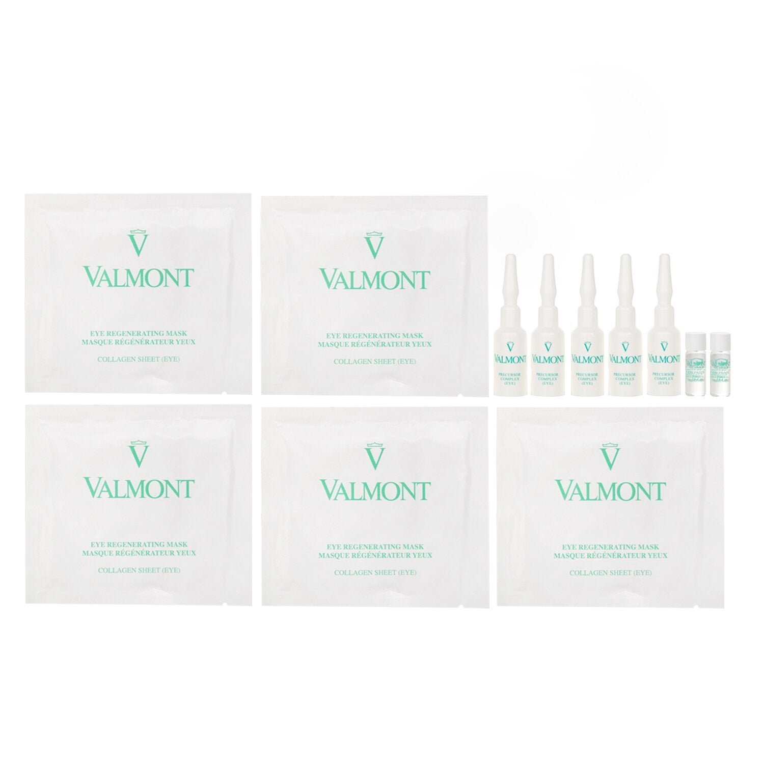 Eye Regenerating Mask: Collagen Eye Sheet + Precursor Complex + Collagen Post Treatment by Valmont - Image 2