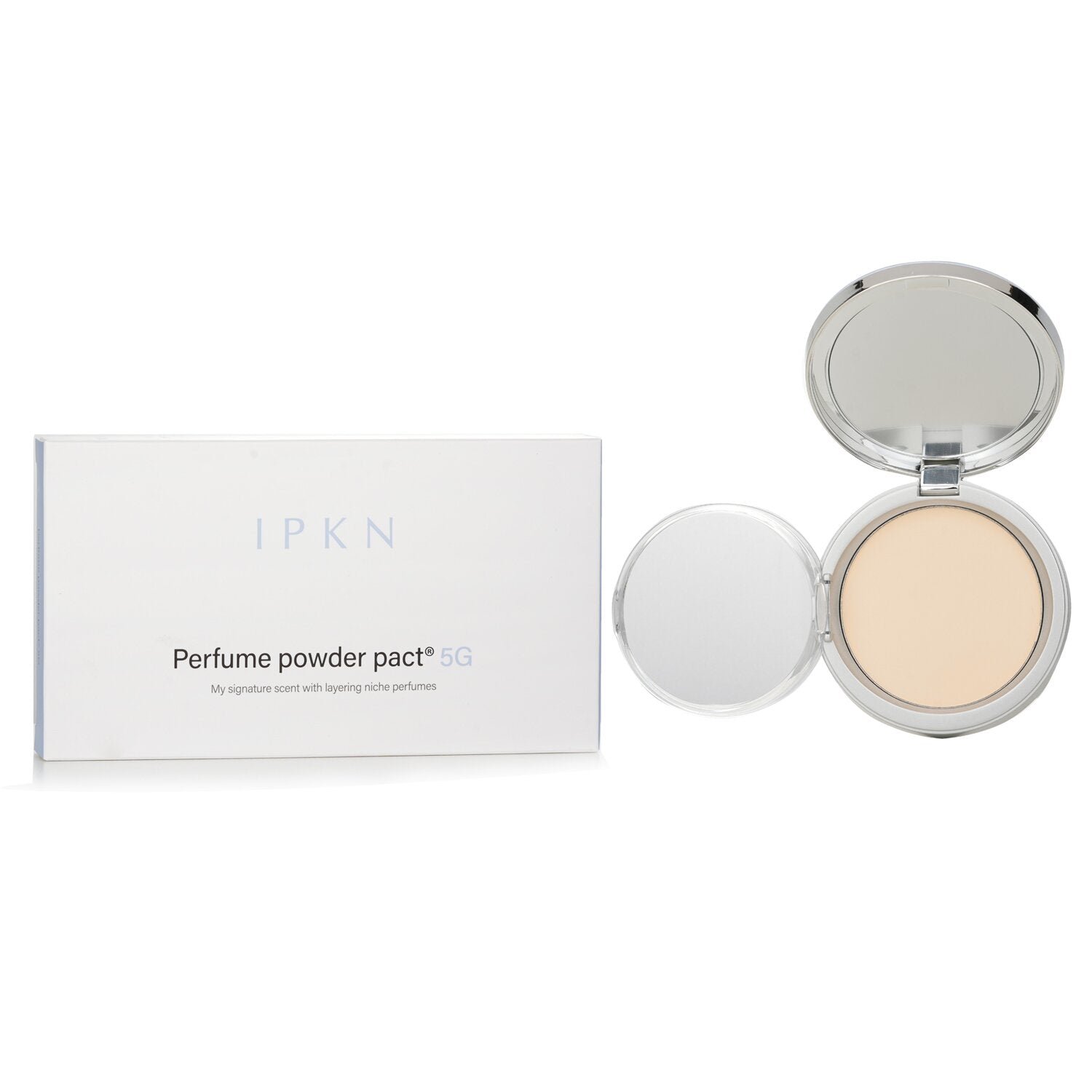 Perfume Powder Pact 5G - # 21 Nude Beige Matte من IPKN - صورة 2