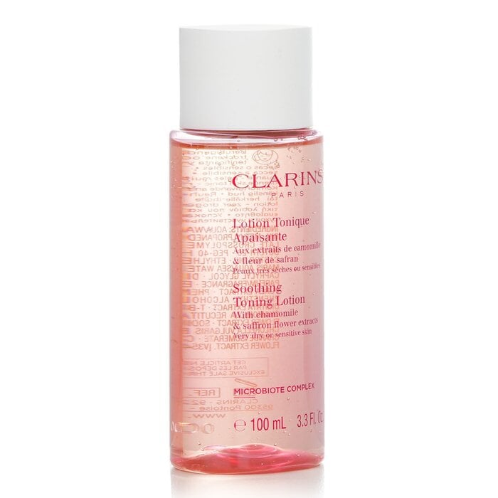 غسول موحد مرطب بالمرج ومستخلص زهر الزعفران - للبشرة الجافة أو الحساسة 100ml/3.3oz من Clarins - صورة 2