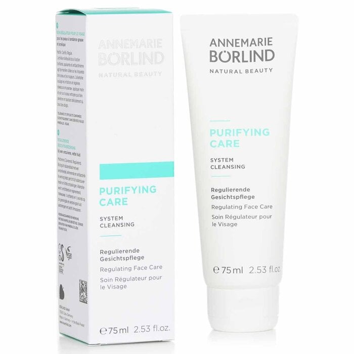 Purifying Care System Cleansing Regulating Face Care - For Oily or Acne-Prone Skin 75ml/2.53oz by Annemarie Borlind - Image 2