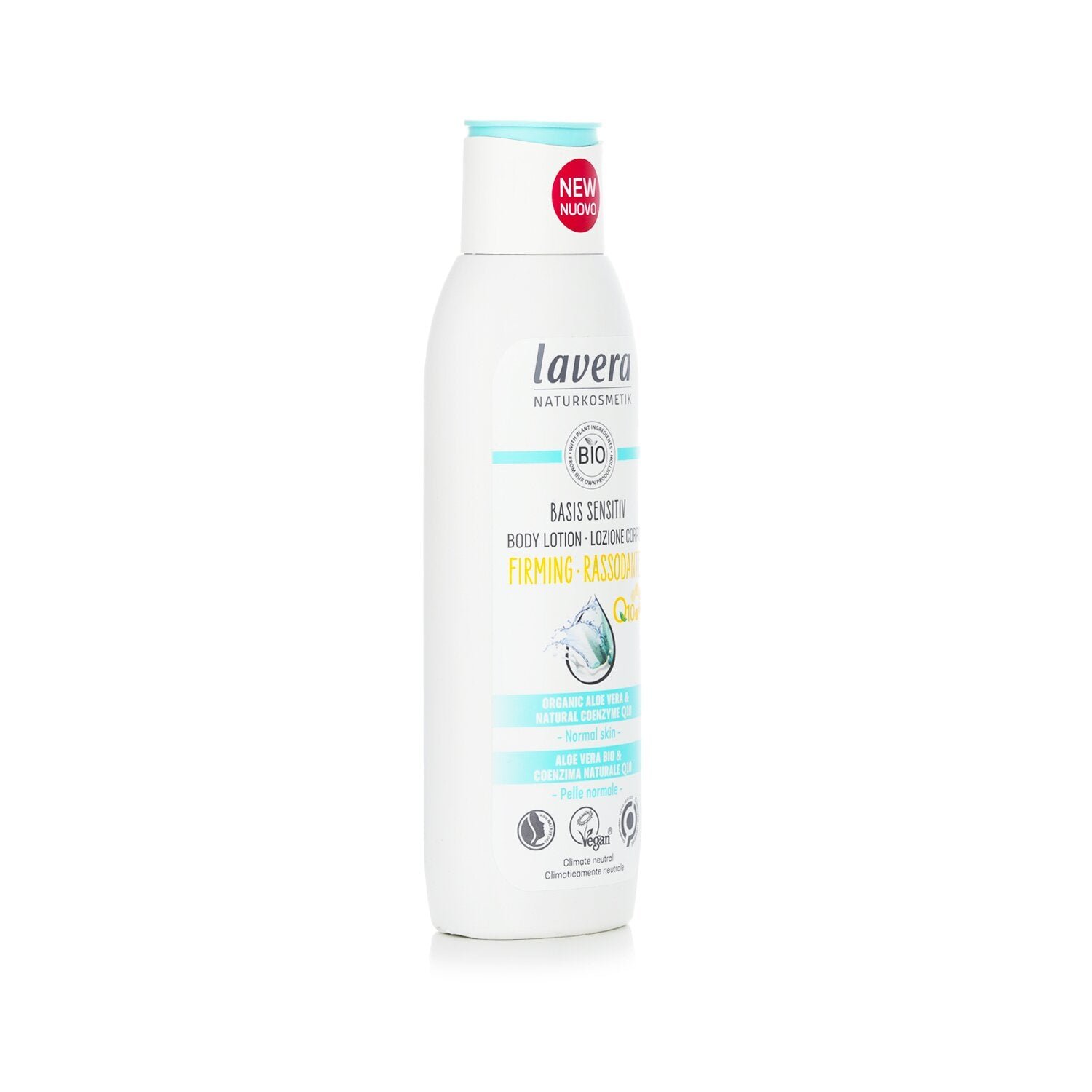 غسول الجسم بالألويفيرا الأورغانيك وQ10 الكو-أنزيم الطبيعي Basis Sensitiv Firming - للبشرة العادية من Lavera - صورة 2