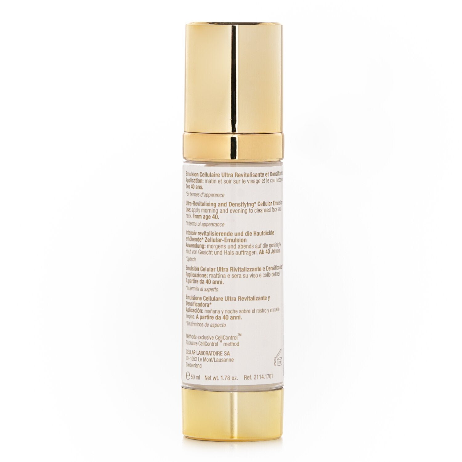 Cellcosmet Cellective CellLift Cream Light (Restructuring & Ultra Revitalising Cellular Emulsion) by Cellcosmet & Cellmen - Image 3