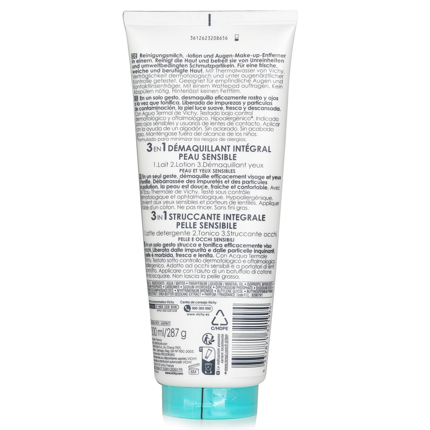 Purete Thermale 3 في 1 منظف خطوة واحدة (للبشرة الحساسة) من Vichy - صورة 3