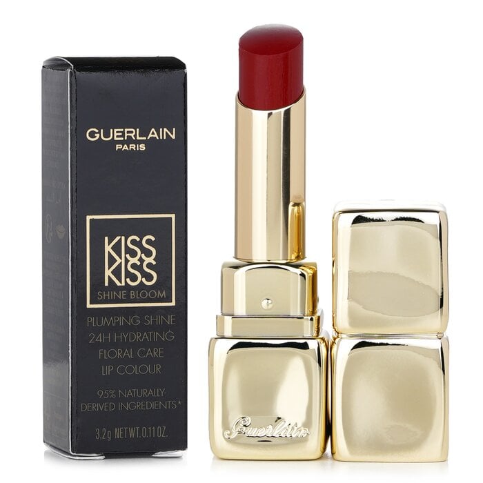 KissKiss Shine Bloom Lip Colour - # 819 Corolla Rouge 3.2g/0.11oz by Guerlain - Image 2