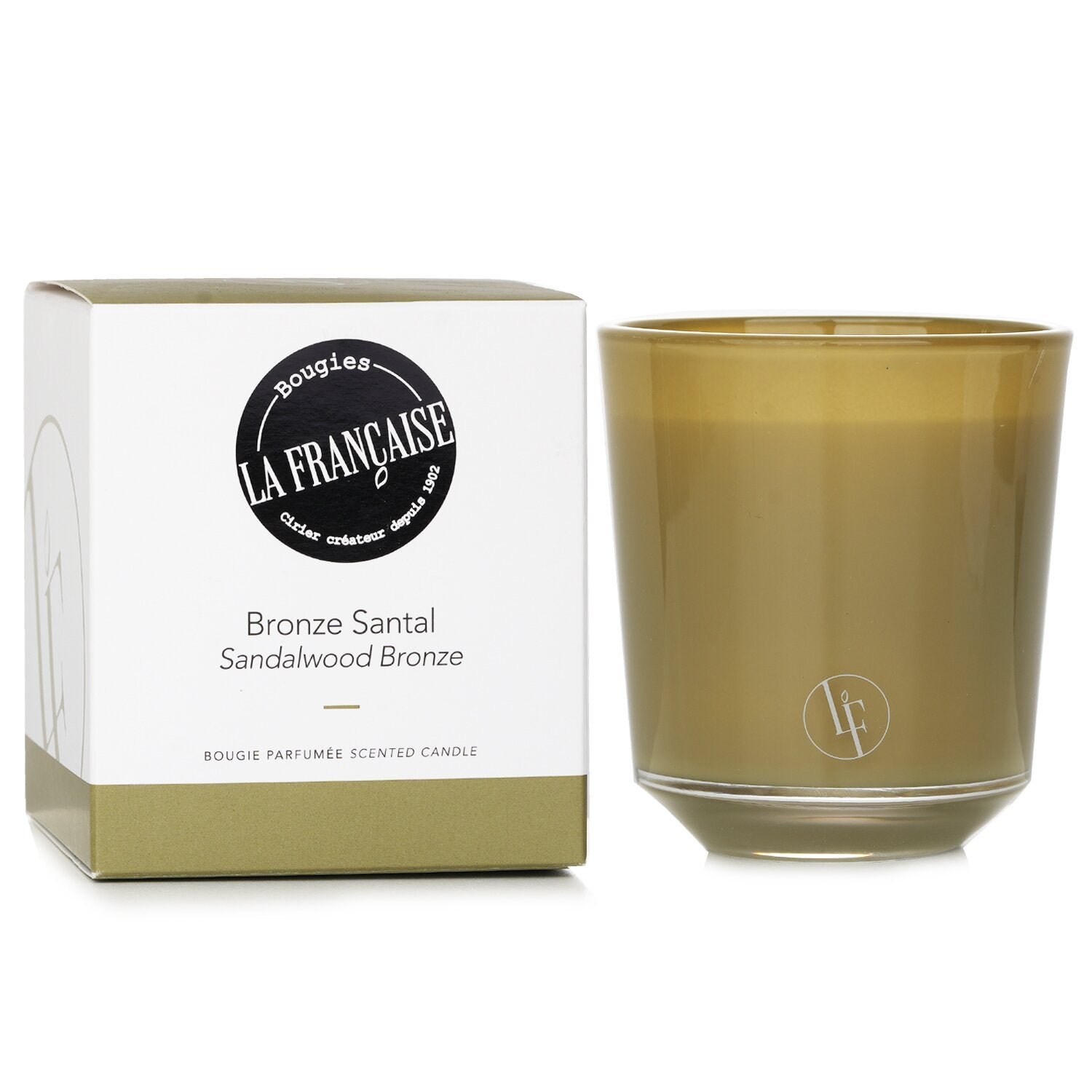Bronze Santal Scented Candle من Bougies la Francaise - صورة 2