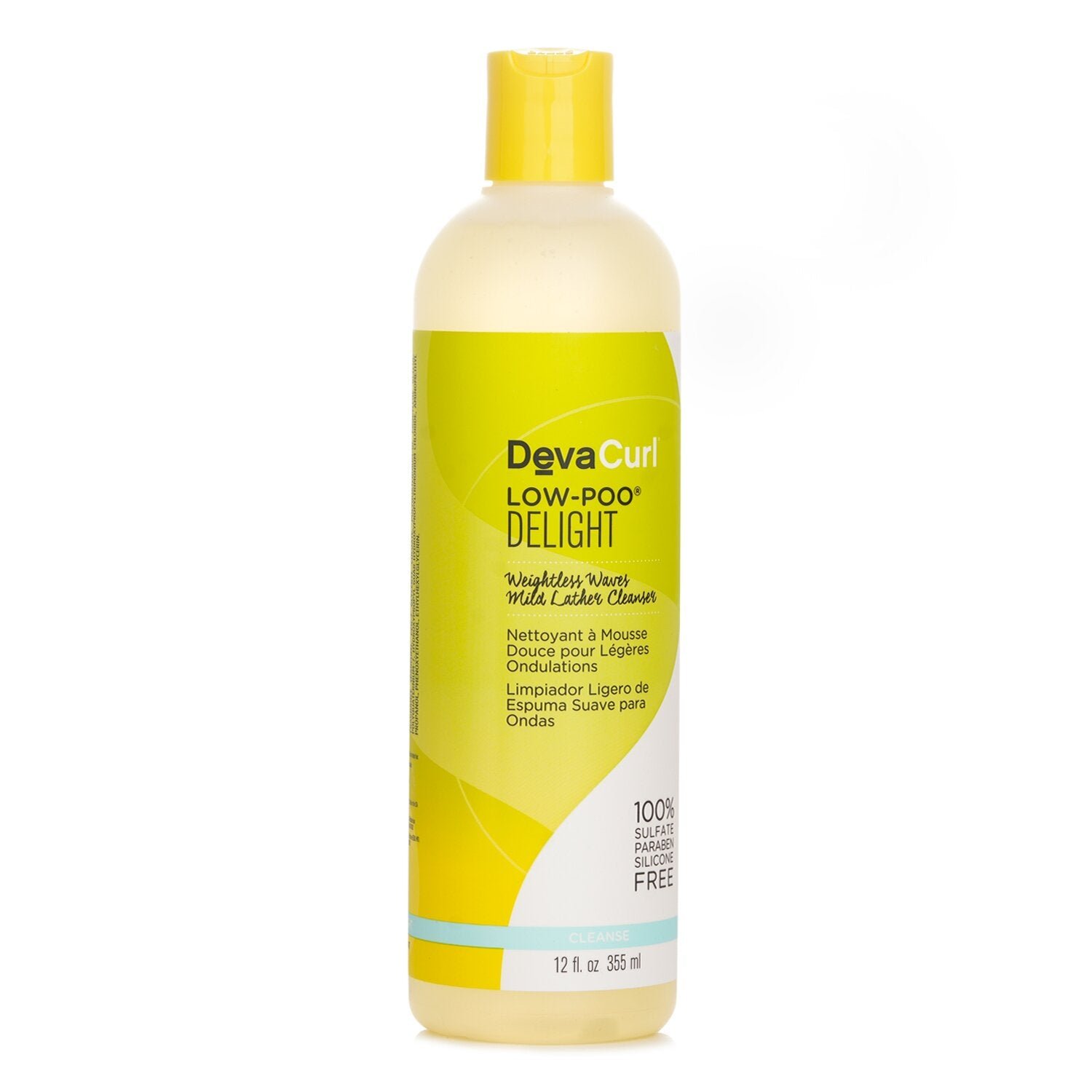 منظف رغوي لطيف لتموجات خفيفة Low-Poo Delight - لشعر مموج من DevaCurl - صورة 2