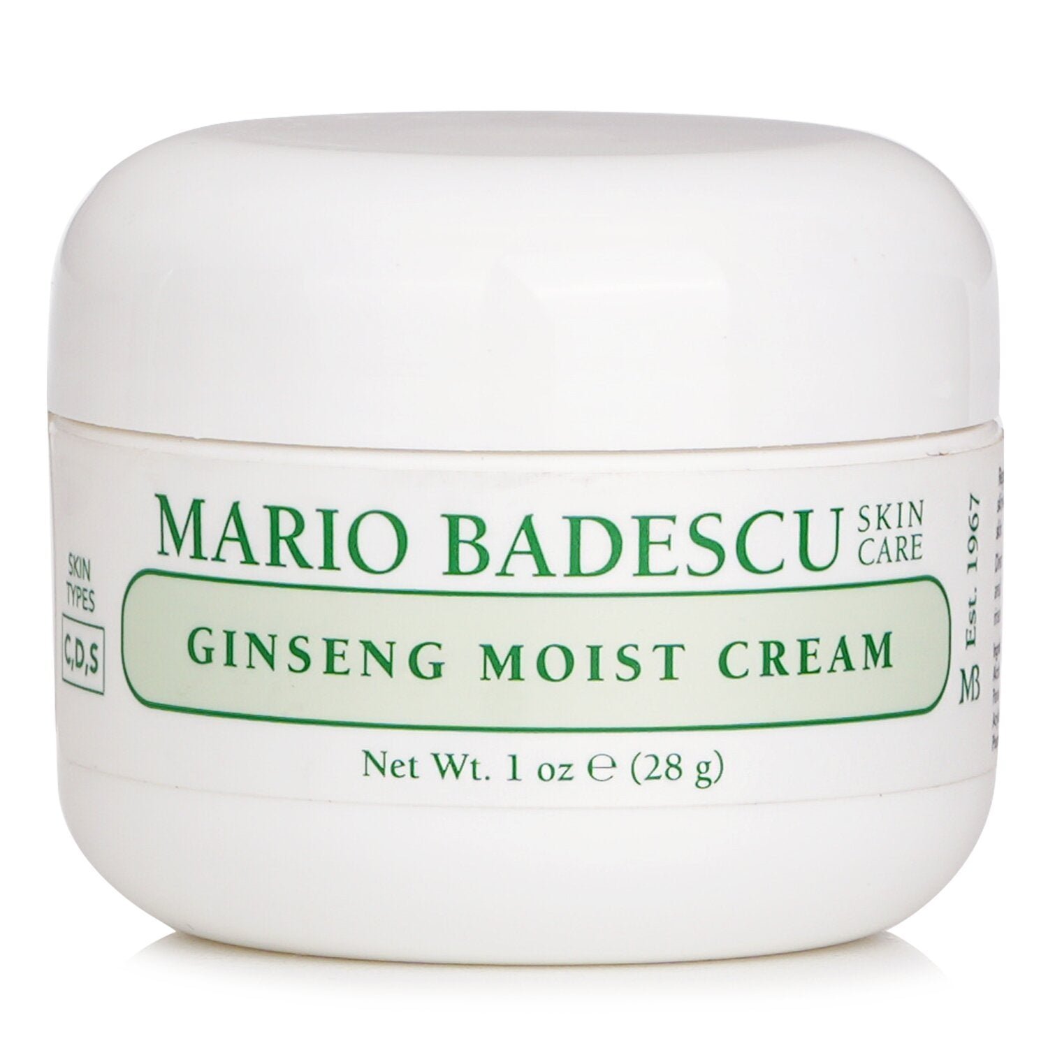 Ginseng Moist Cream - For Combination/ Dry/ Sensitive Skin Types by Mario Badescu - Image 1