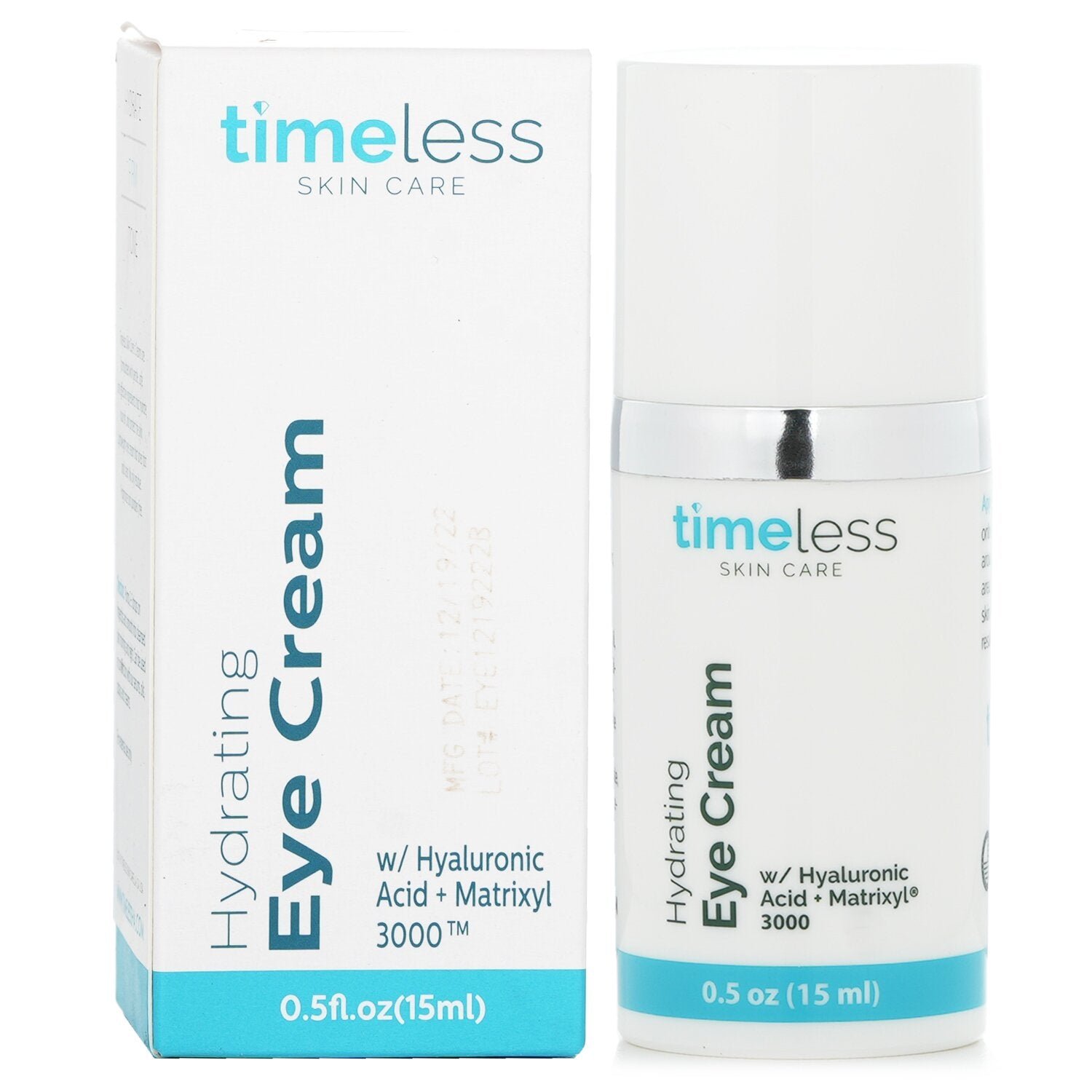 كريم مرطب لبشرة العيون مع حمض الهيالورونيك + Matrixyl 3000 من Timeless Skin Care - صورة 2