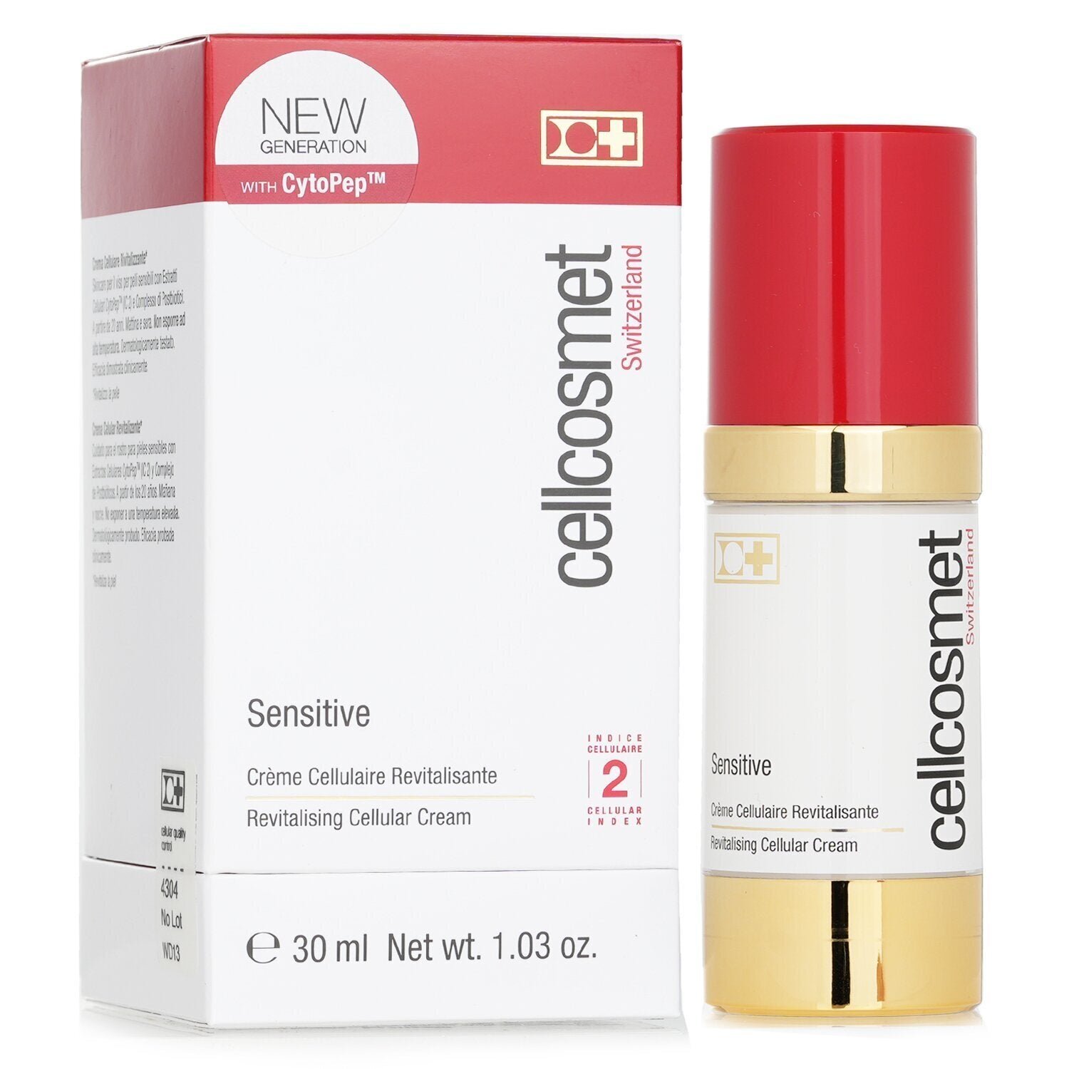 Cellcosmet Sensitive Revitalising Cellular Cream من Cellcosmet & Cellmen - صورة 2