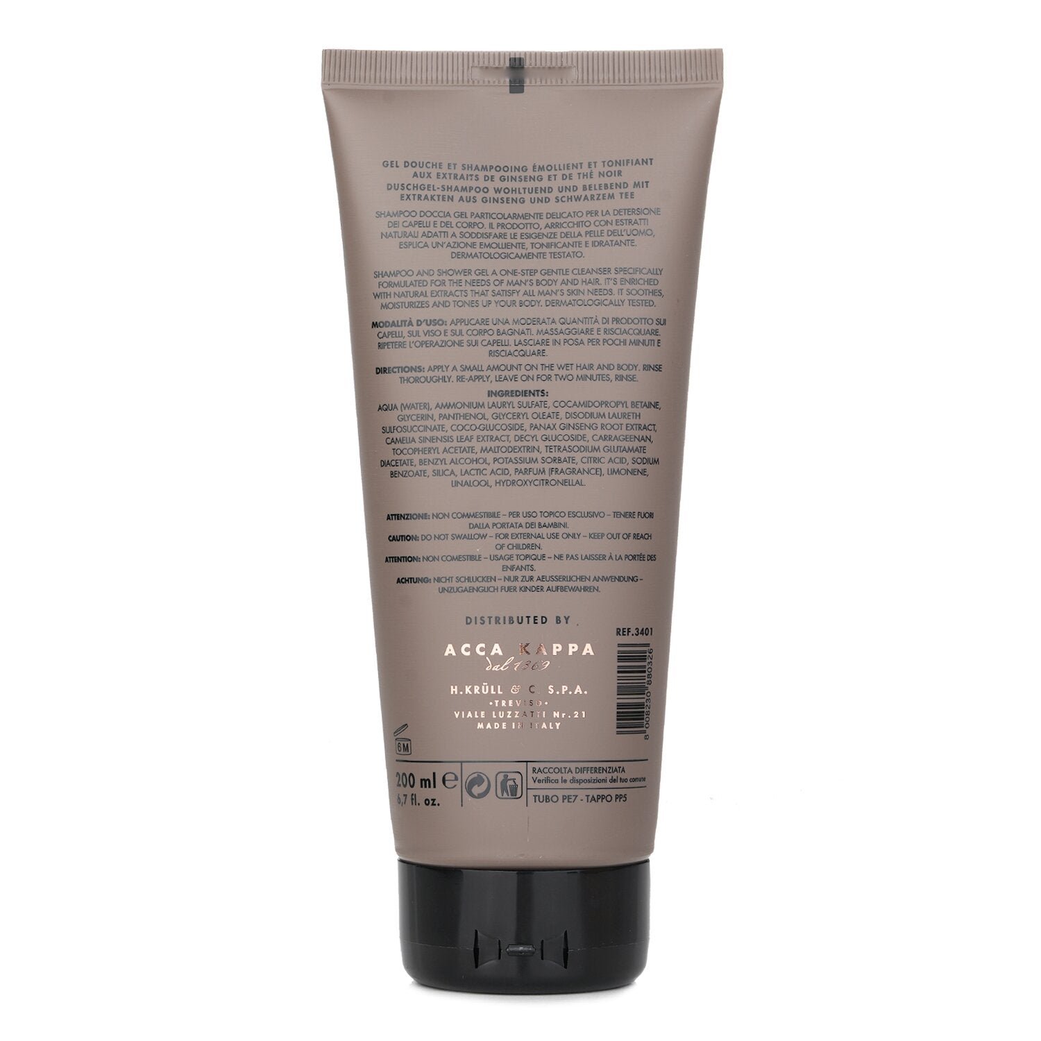 1869 Shampoo & Shower Gel by Acca Kappa - Image 2